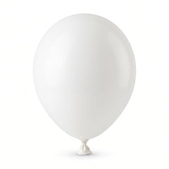 Classic White 5" Latex Balloons - Pack of 50