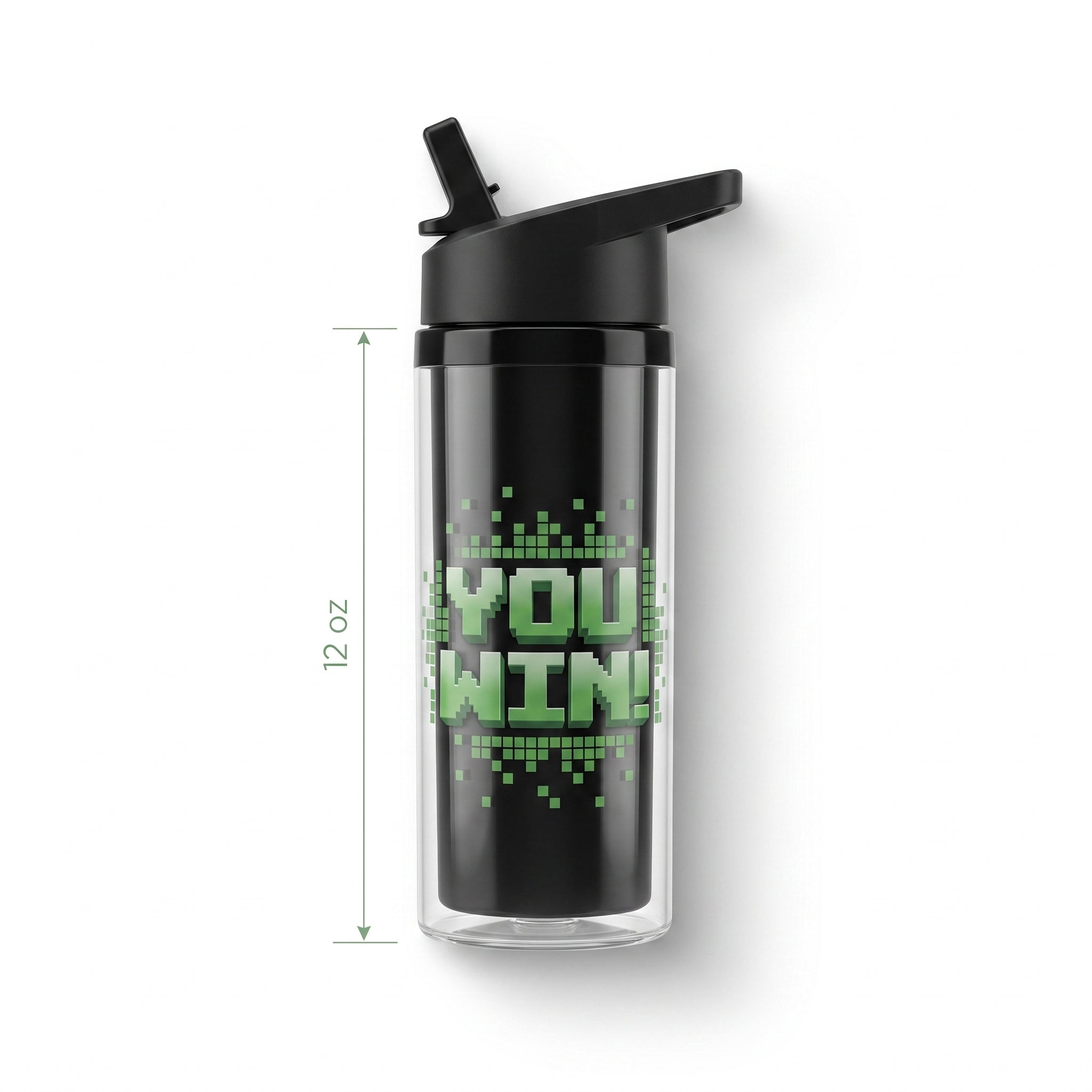 Level Up "You Win" Reusable Water Bottle for Kids Parties
