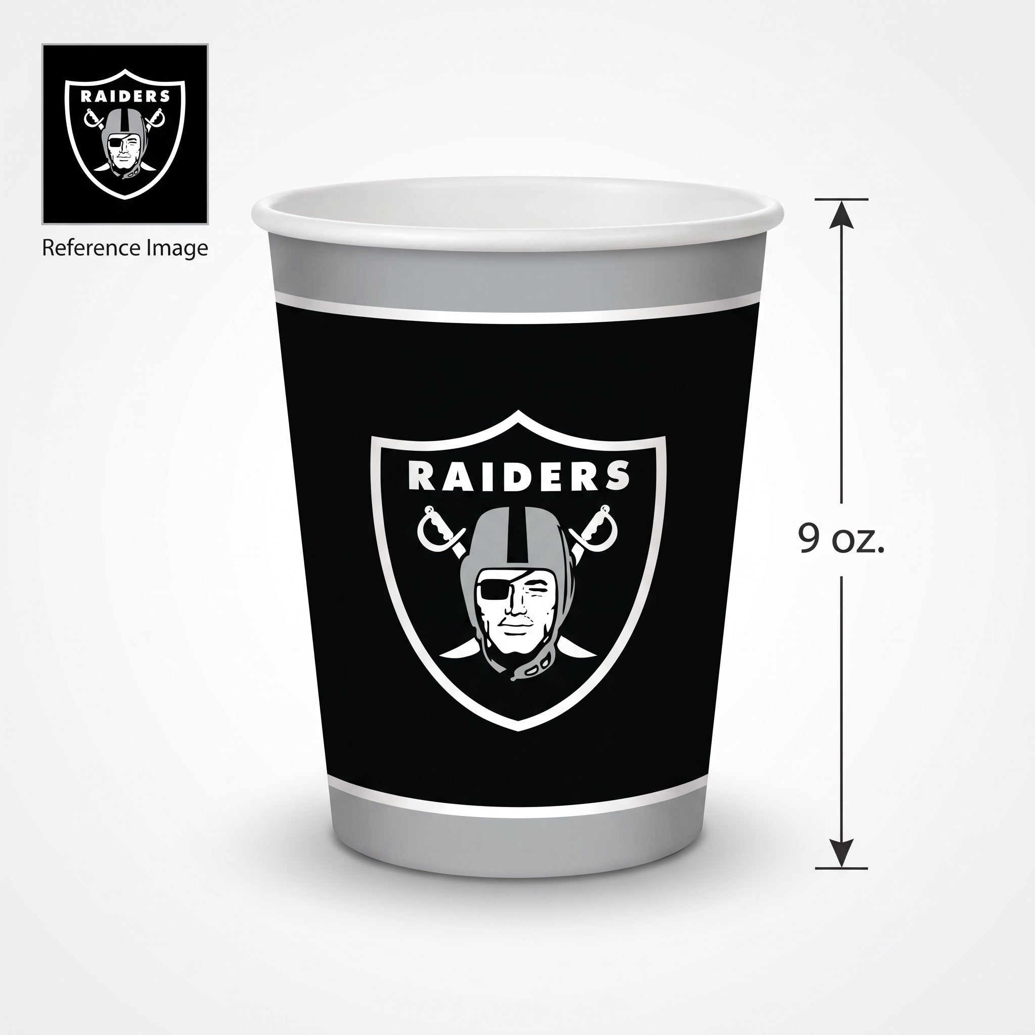 Las Vegas Raiders NFL Party Cup