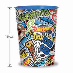 Hot Wheels Monster Trucks Favor Cup