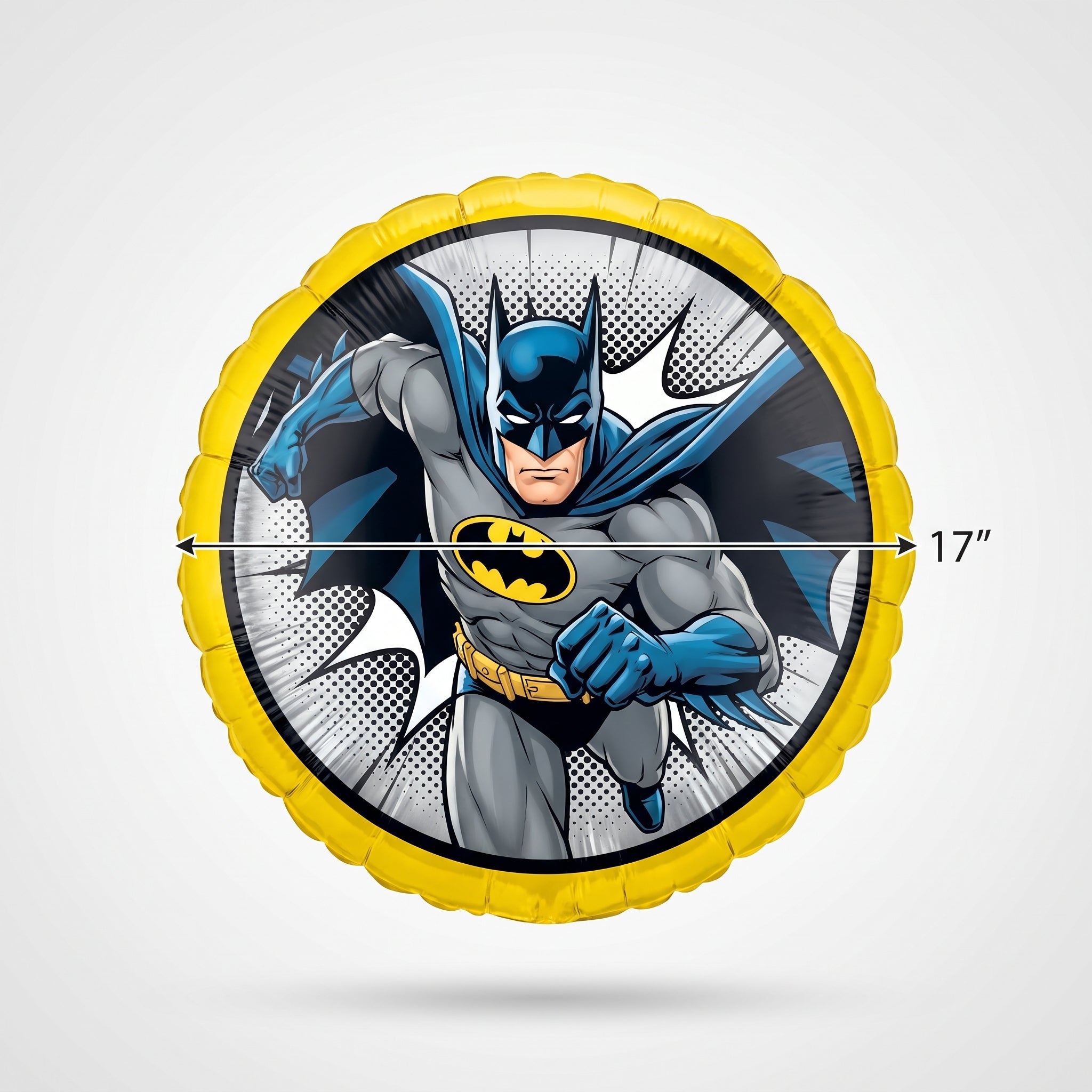 18" Batman Foil Balloon - Superhero Birthday Party Decoration
