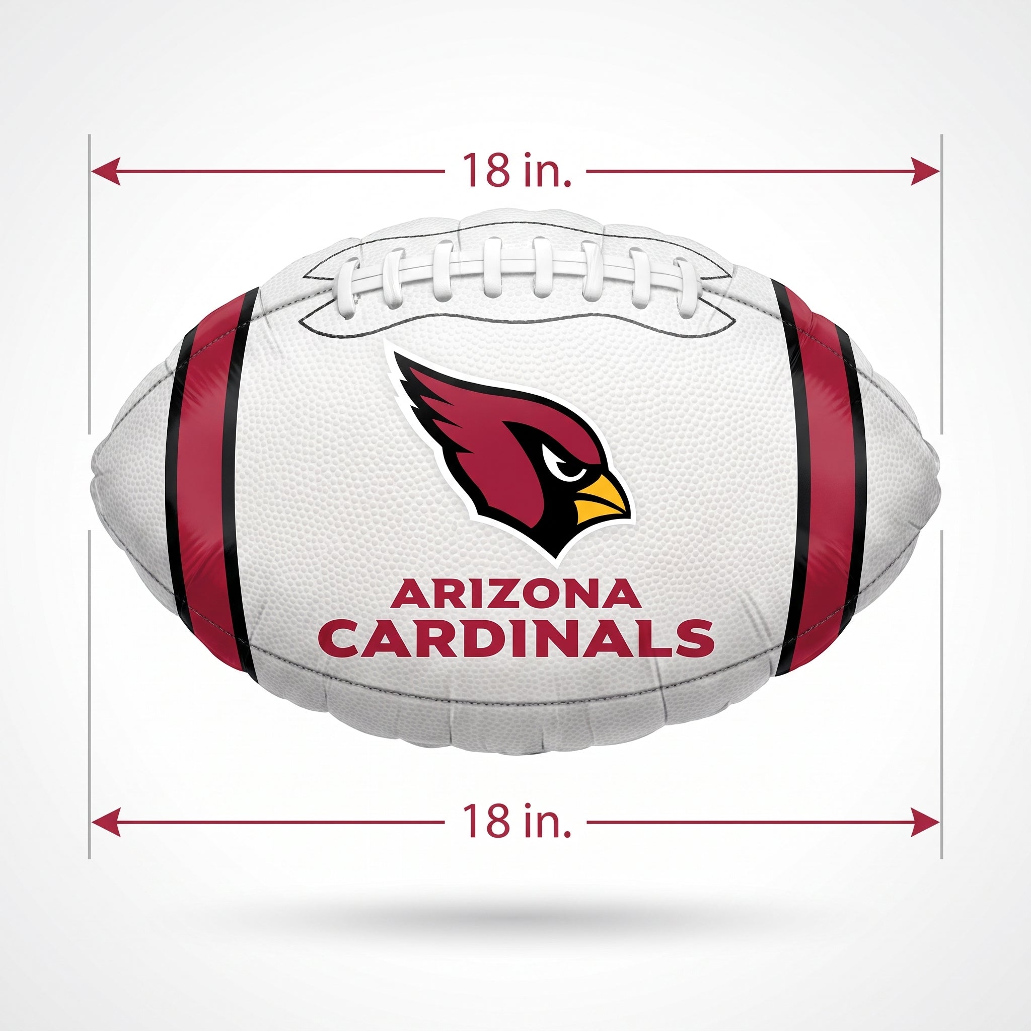 Arizona Cardinals 18-Inch Football Mylar Balloon