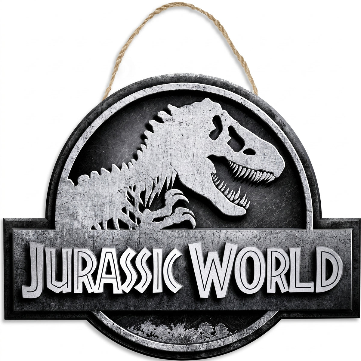 Jurassic World Into the Wild Hanging Sign Decoration