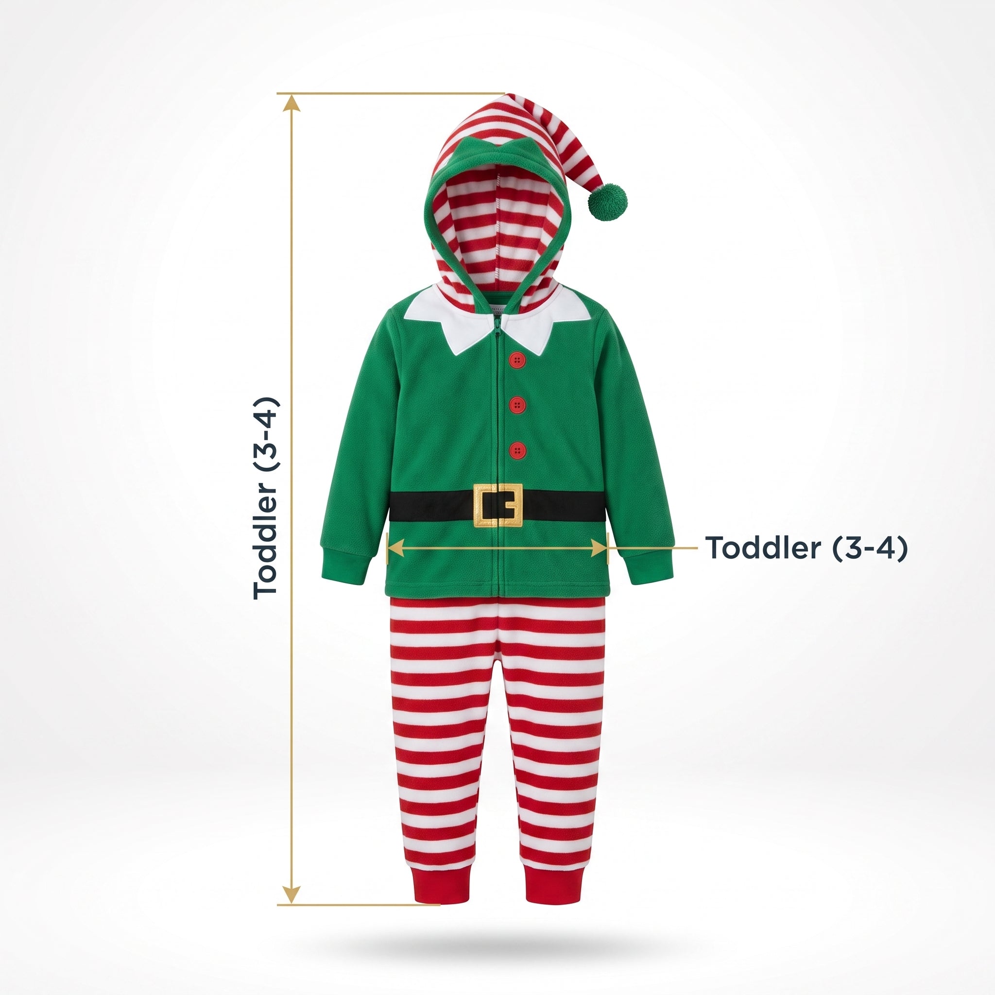 Zipster Elf Costume for Kids