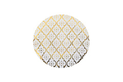 10 In. Moroccan Design Plastic Plates | 10 Count