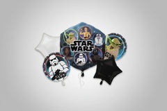 Star Wars Galaxy Foil Balloon Bouquet - 5 Piece Set
