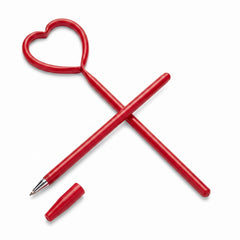 Heart-Shaped Valentine‚Äôs Day Pen, 8-Inch, Red