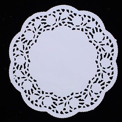 8.5 In. Round White Catering Pack Doilies | 100 Count