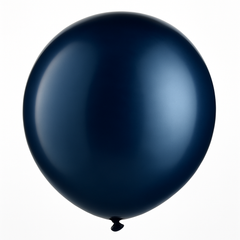 Elegant 24" True Navy Latex Balloon