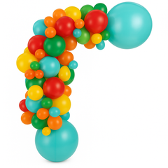 Vibrant Sherbet Balloon Garland Kit ‚Äì Perfect for Any Celebration