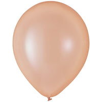 Luxaire Premium 12" Taupe Latex Balloons - 25 Count