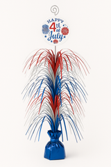 Patriotic Metallic Spray Centerpiece