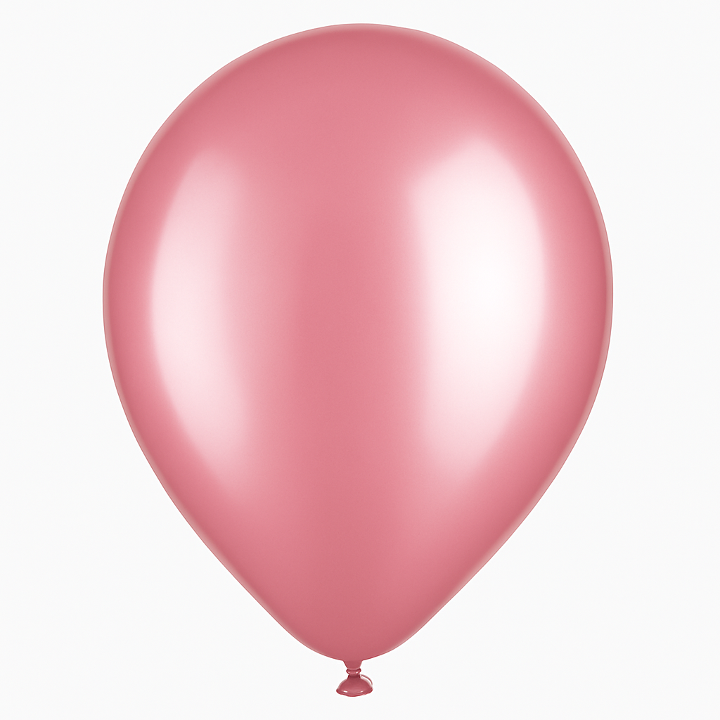 Elegant New Pink Pearl Latex Balloon - 12 Inch