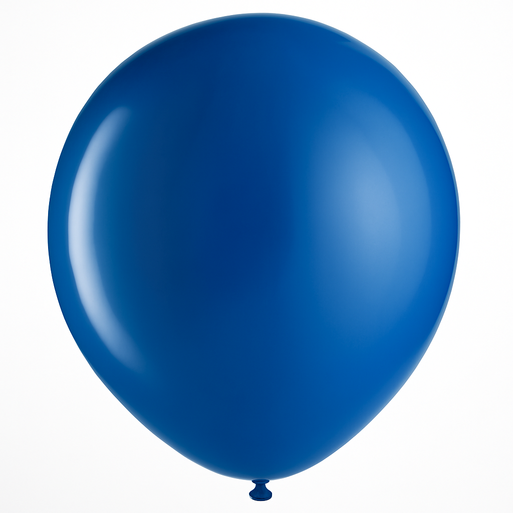 Royal Blue 24" Latex Balloon - Solid Color