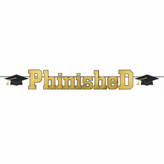 PhD Graduation Letter Banner