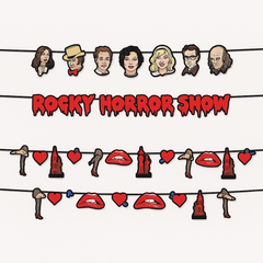 Rocky Horror Picture Show Halloween Banner Set - 3 Pack