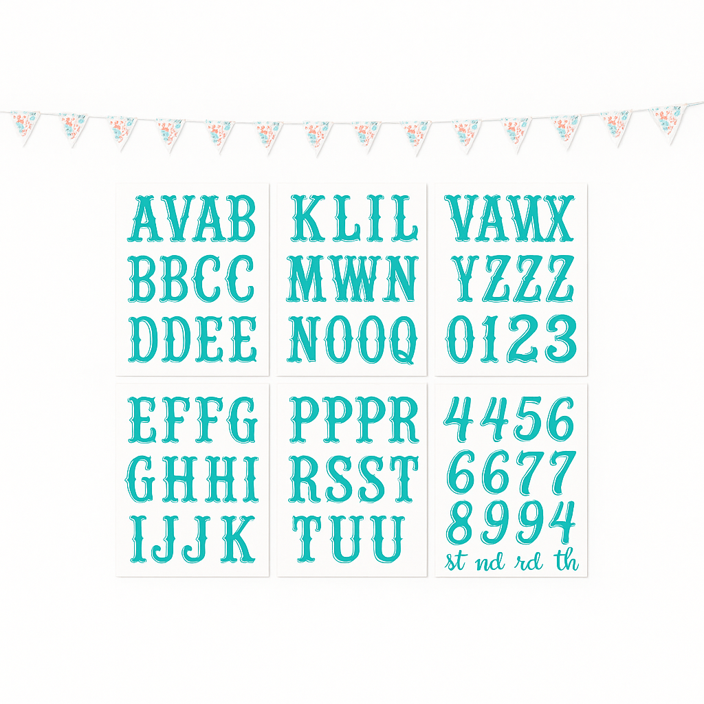 Customizable Free Spirit Pennant Banner for Baby's First Birthday