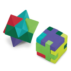 Pixel Party Puzzle Erasers - 12 Pack