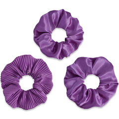 Purple Scrunchies 3-Pack - Team Spirit Collection