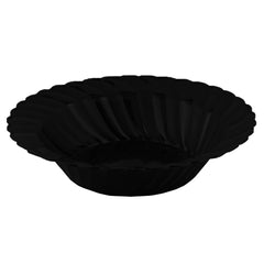12 Oz. Black Fluted Bowls | 18 Count