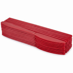 Bold Red Plastic Knives - Pack of 20 - 7.5 in.