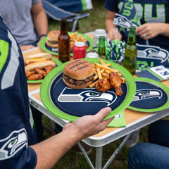 Seattle Seahawks 9" Round Paper Plates