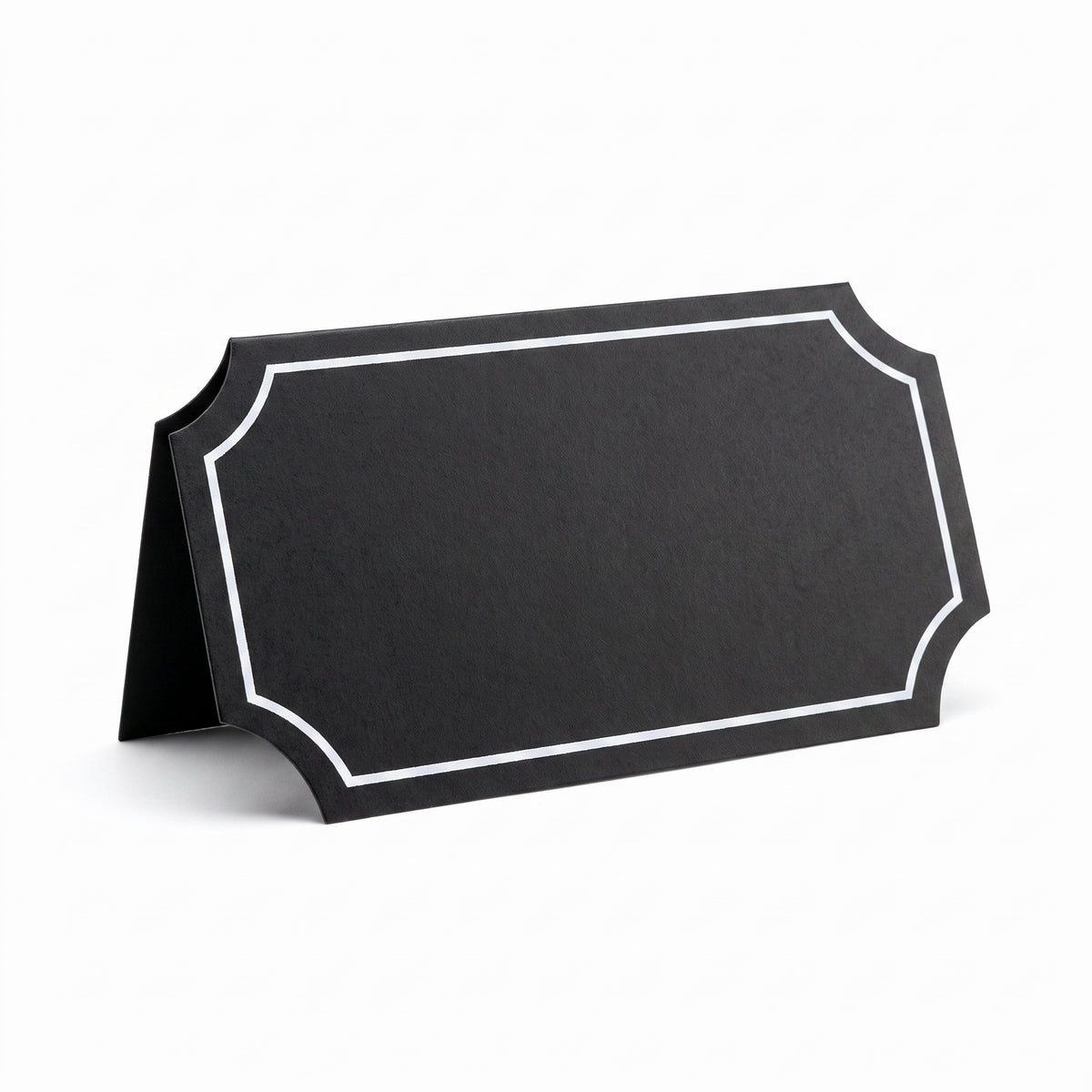 Customizable Chalkboard Tent Cards - 4-Inch, 25-Pack
