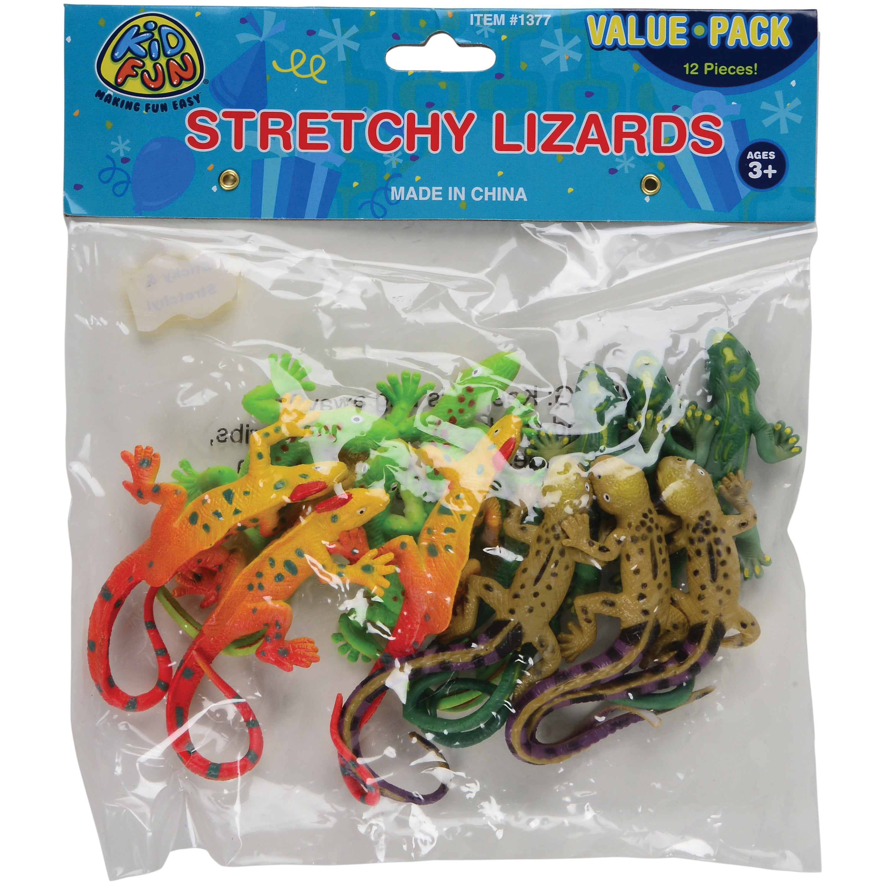 Multi-Colored Stretchy Lizards