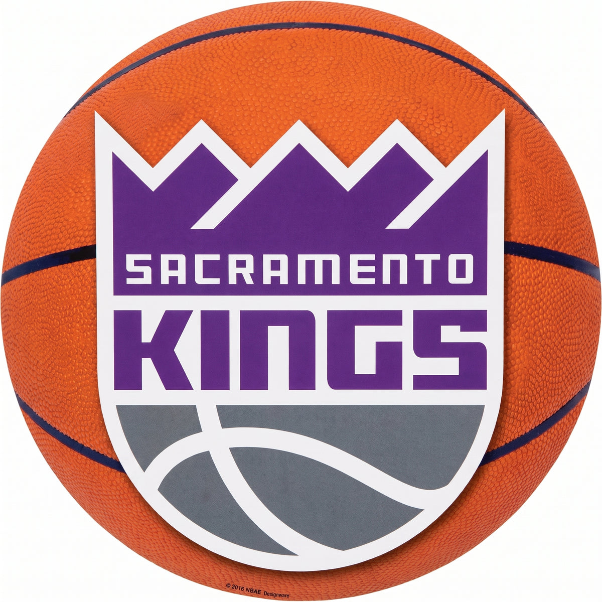 Sacramento Kings 12" Basketball Cutout