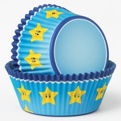Super Mario Star Cupcake Liners, 2-Inch, 48-Count