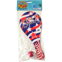 Patriotic Paddle Balls