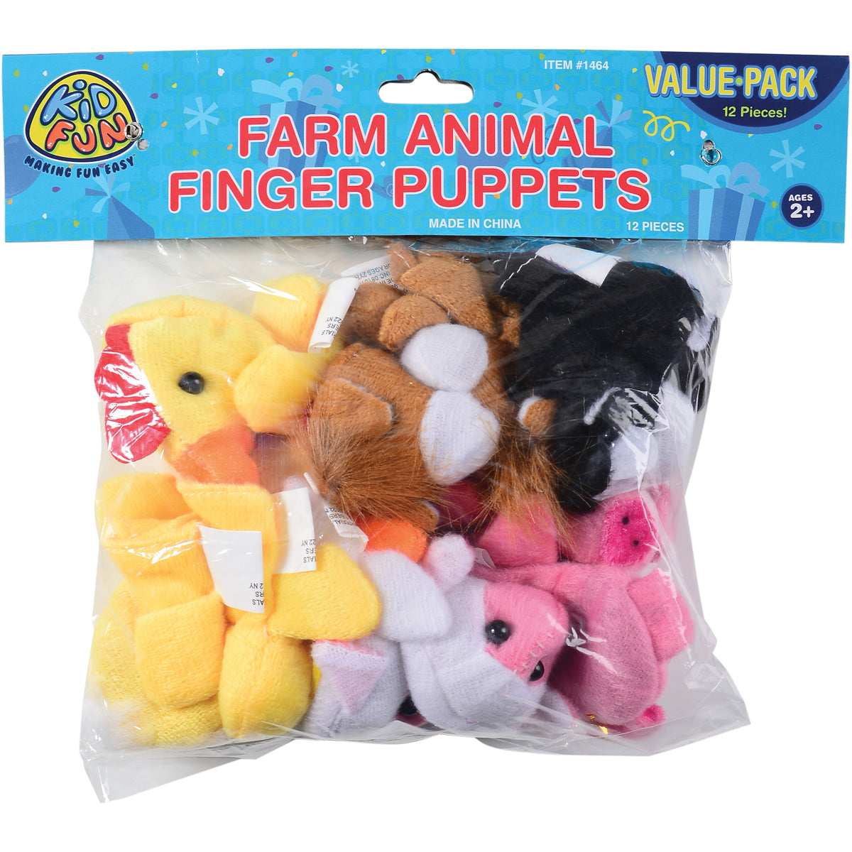 Farm Animal Finger Puppets