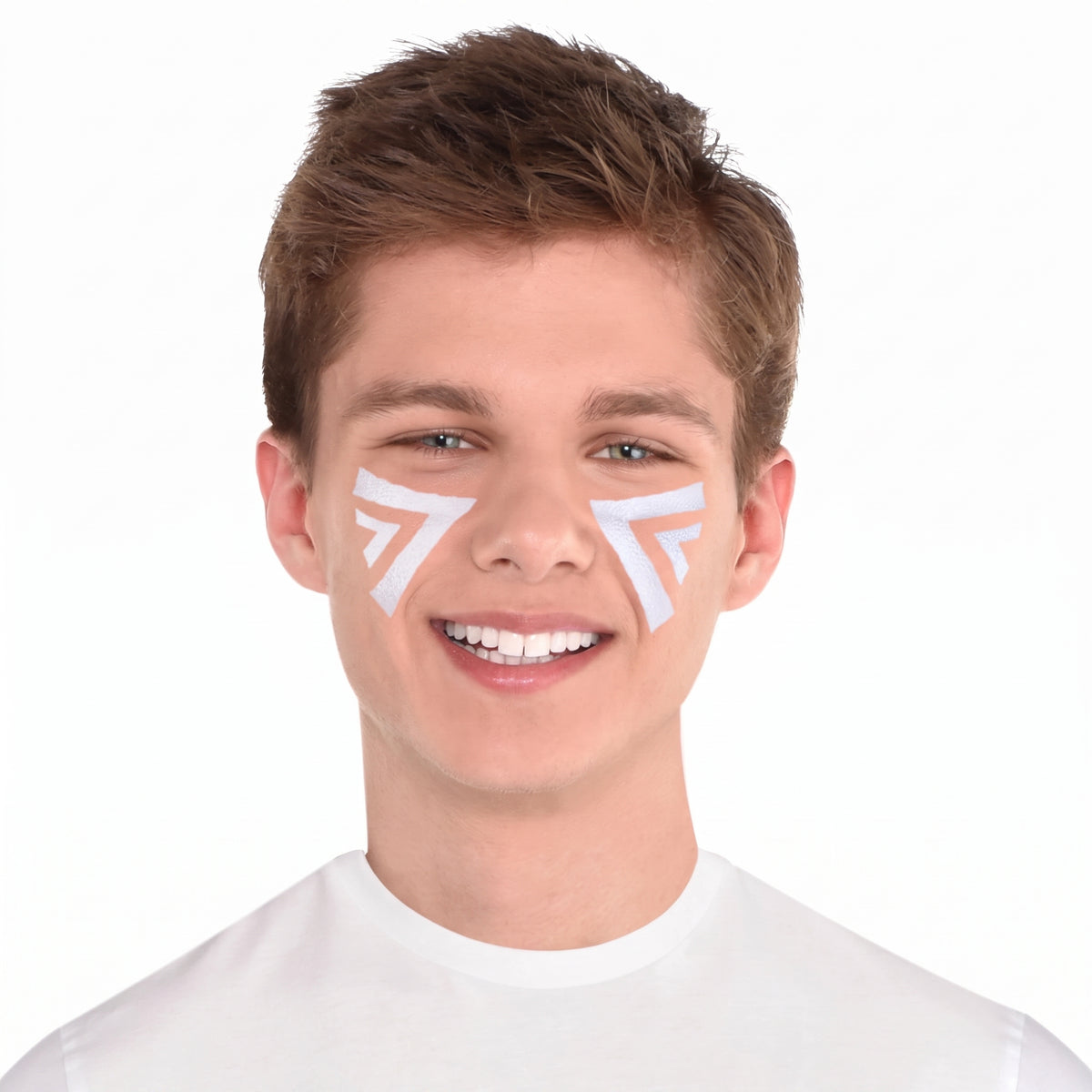 White Face Paint Makeup with Applicator - 0.21 Oz.