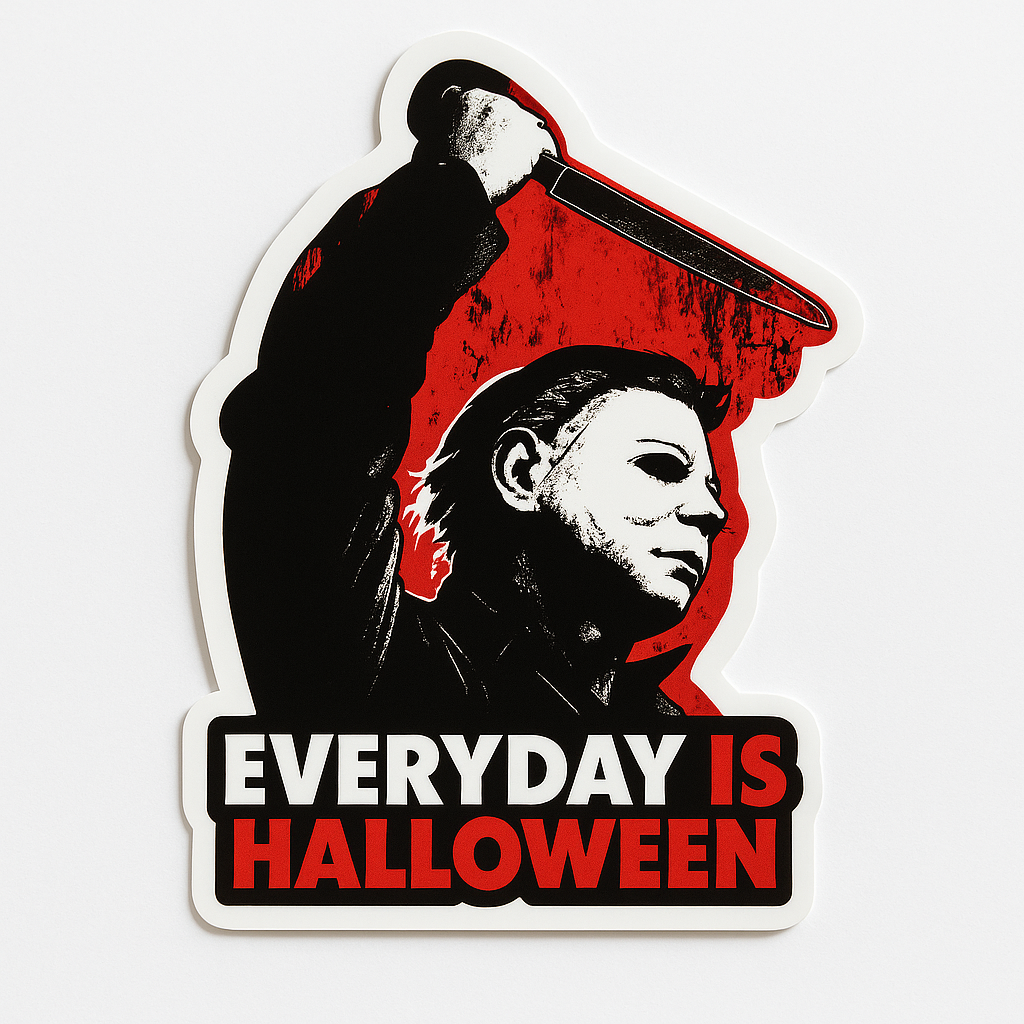 Michael Myers "Everyday is Halloween" Sticker Sheet
