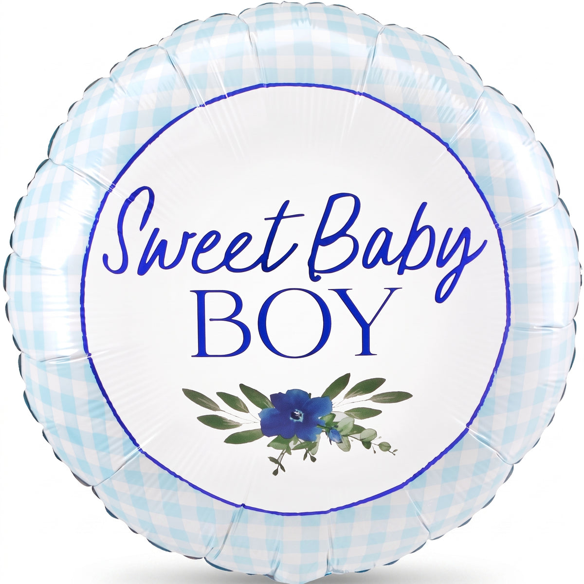 Sweet Baby Boy Blue Foil Balloon