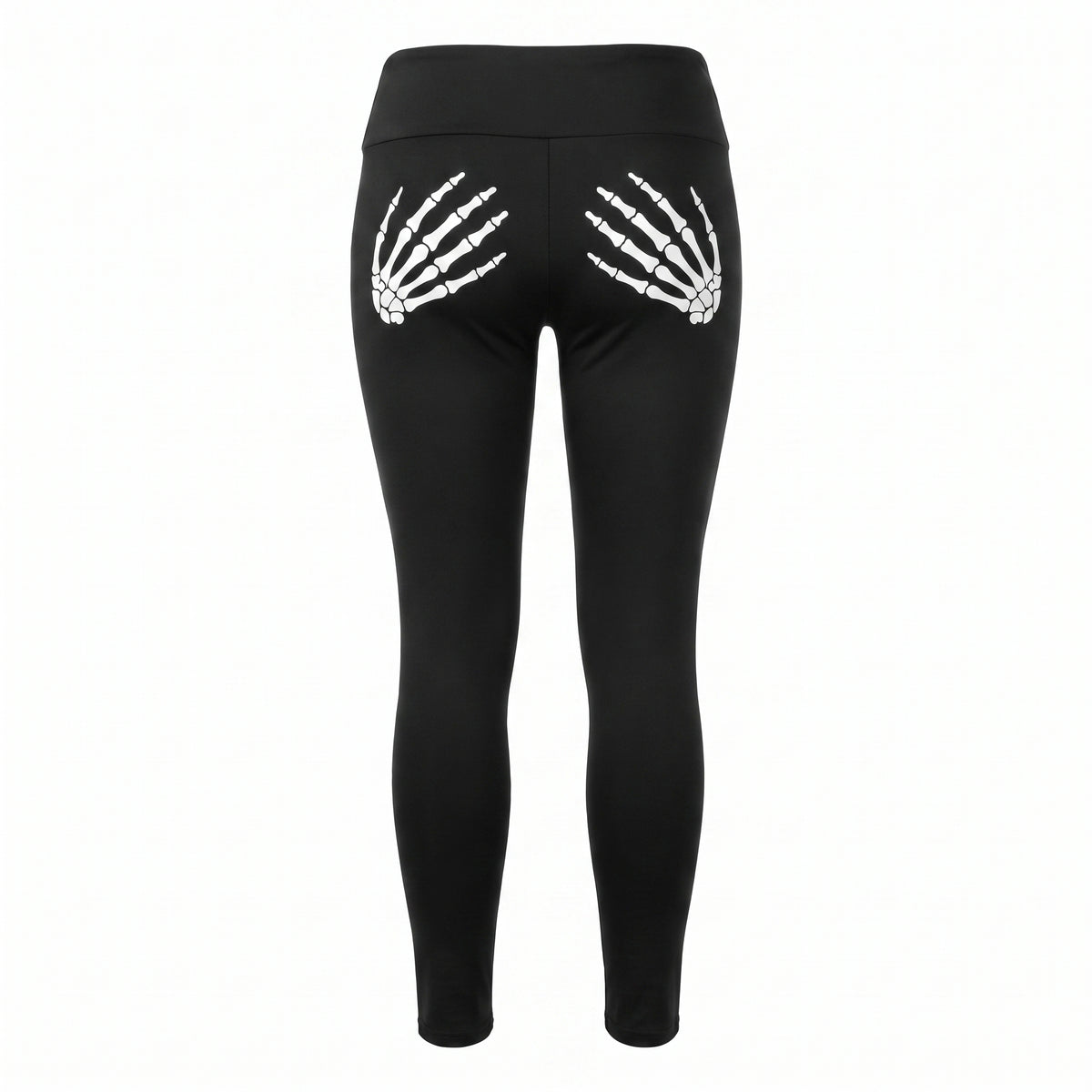 Halloween Skeleton Bone Print Leggings - Small