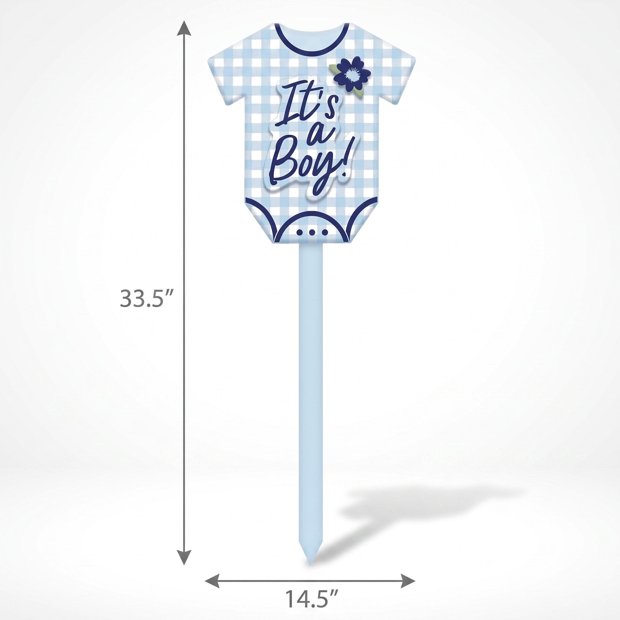 Charming "It's a Boy!" Baby Shower Lawn Sign