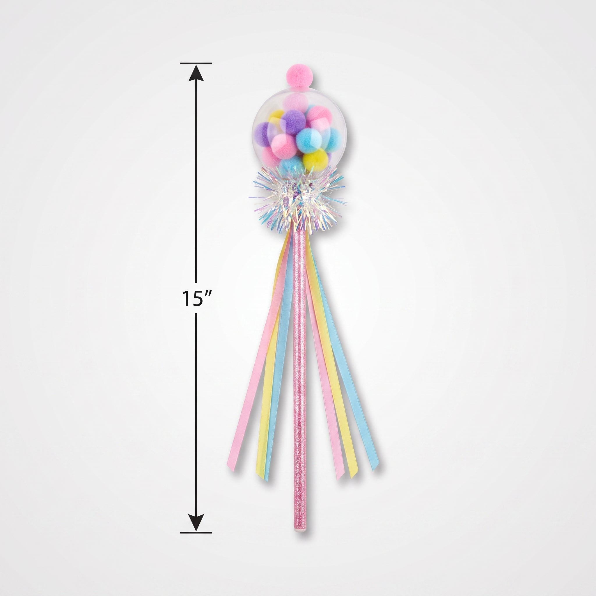 Pastel Party Wand Shaker