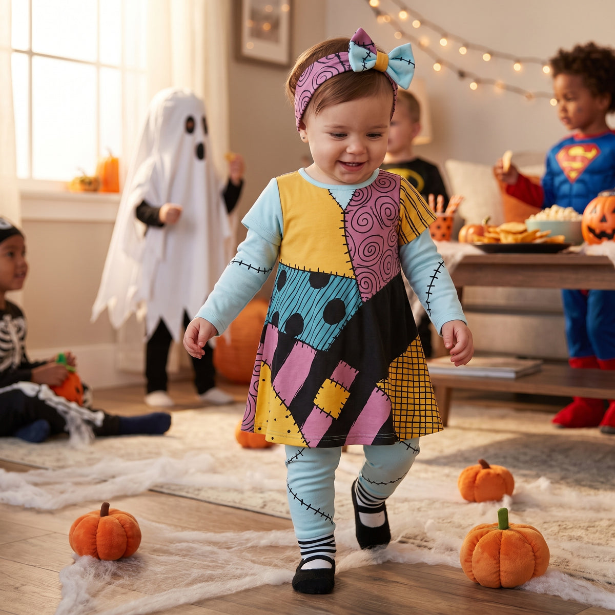 Infant Sally Costume from Disney's The Nightmare Before Christmas - Infant (12-24 Months)
