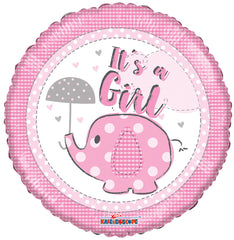 Girl Elephant Balloon