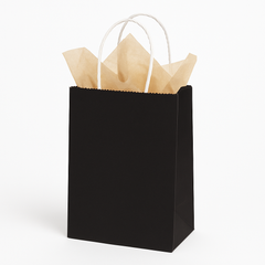 Black Kraft Gift Bag - Small