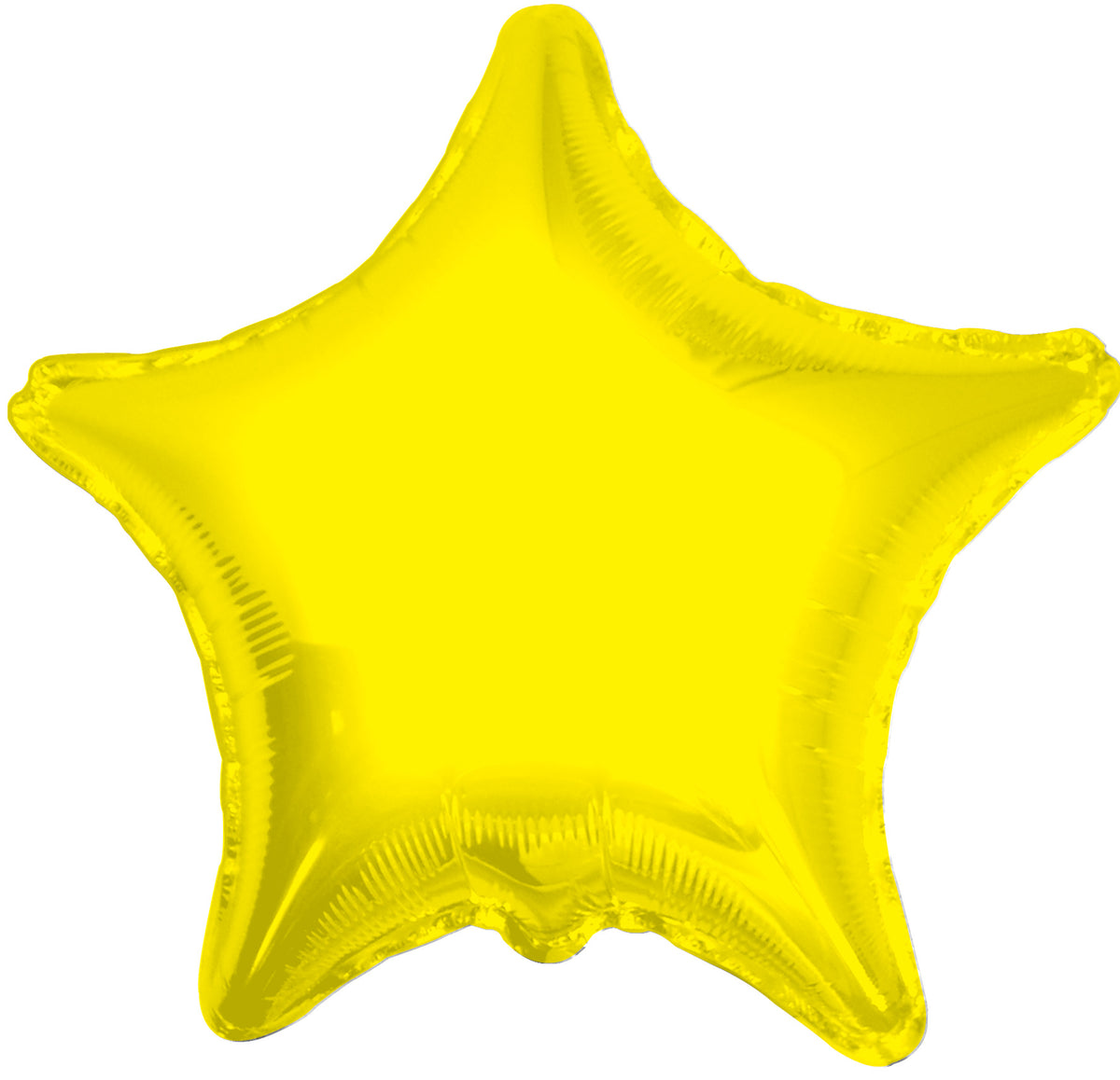 Yellow Star Balloon