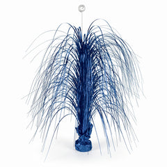 Royal Blue Metallic Spray Centerpiece