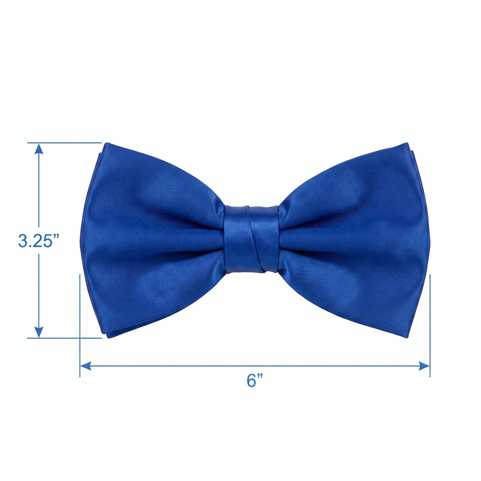 Royal Blue Bow Tie - Elegant Costume Accessory