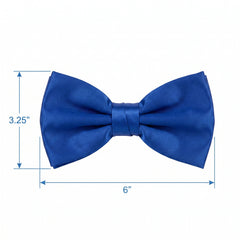Royal Blue Bow Tie - Elegant Costume Accessory