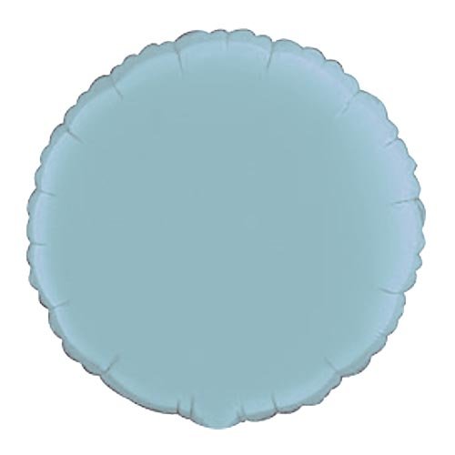 18 In. Light Blue Round Mylar Balloon