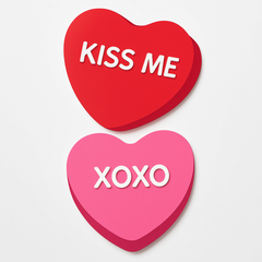 Valentine's Day Heart-Shaped Photo Prop Kit