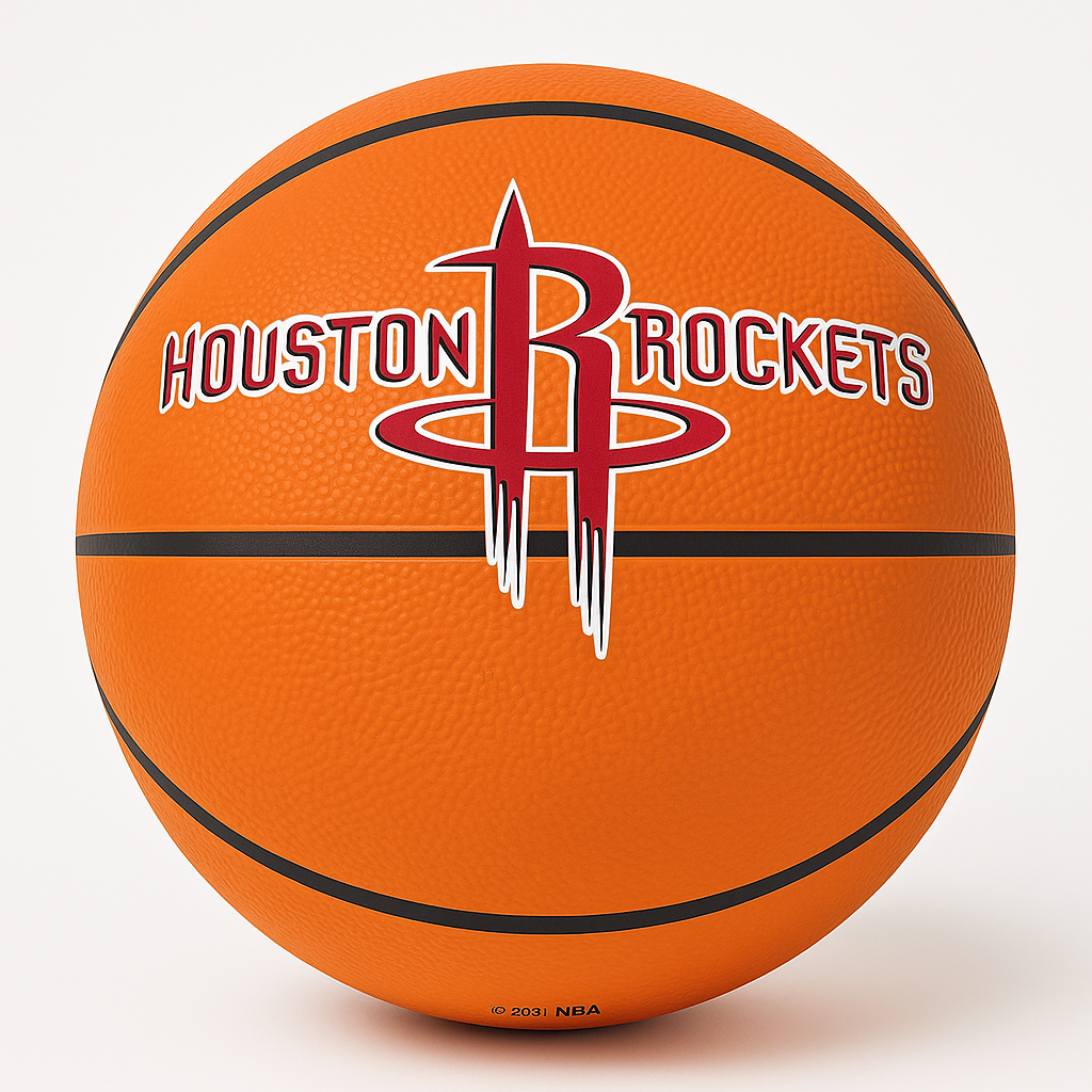 Houston Rockets 12" Bulk Basketball Cutout