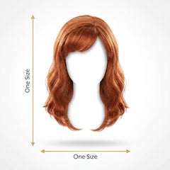Disney Frozen 2 Anna Wig - Auburn with Braids, One Size