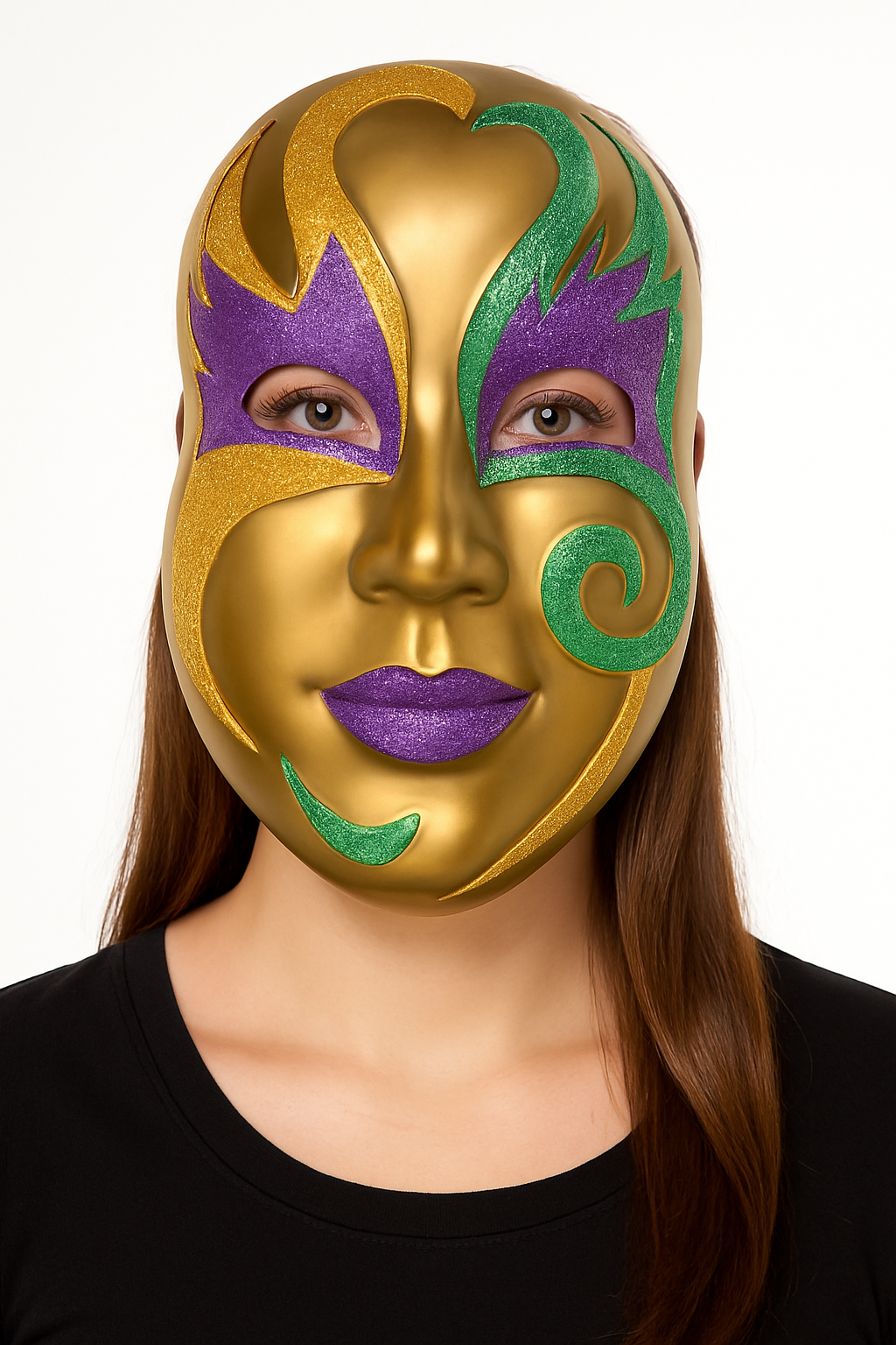 Jumbo Glitter Masquerade Wall Mask Decoration